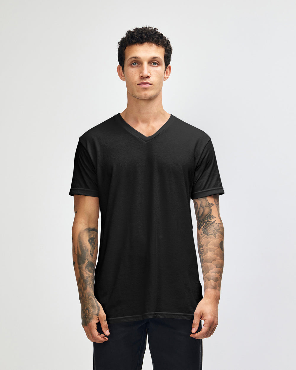 image of Unisex V-Neck T-shirt