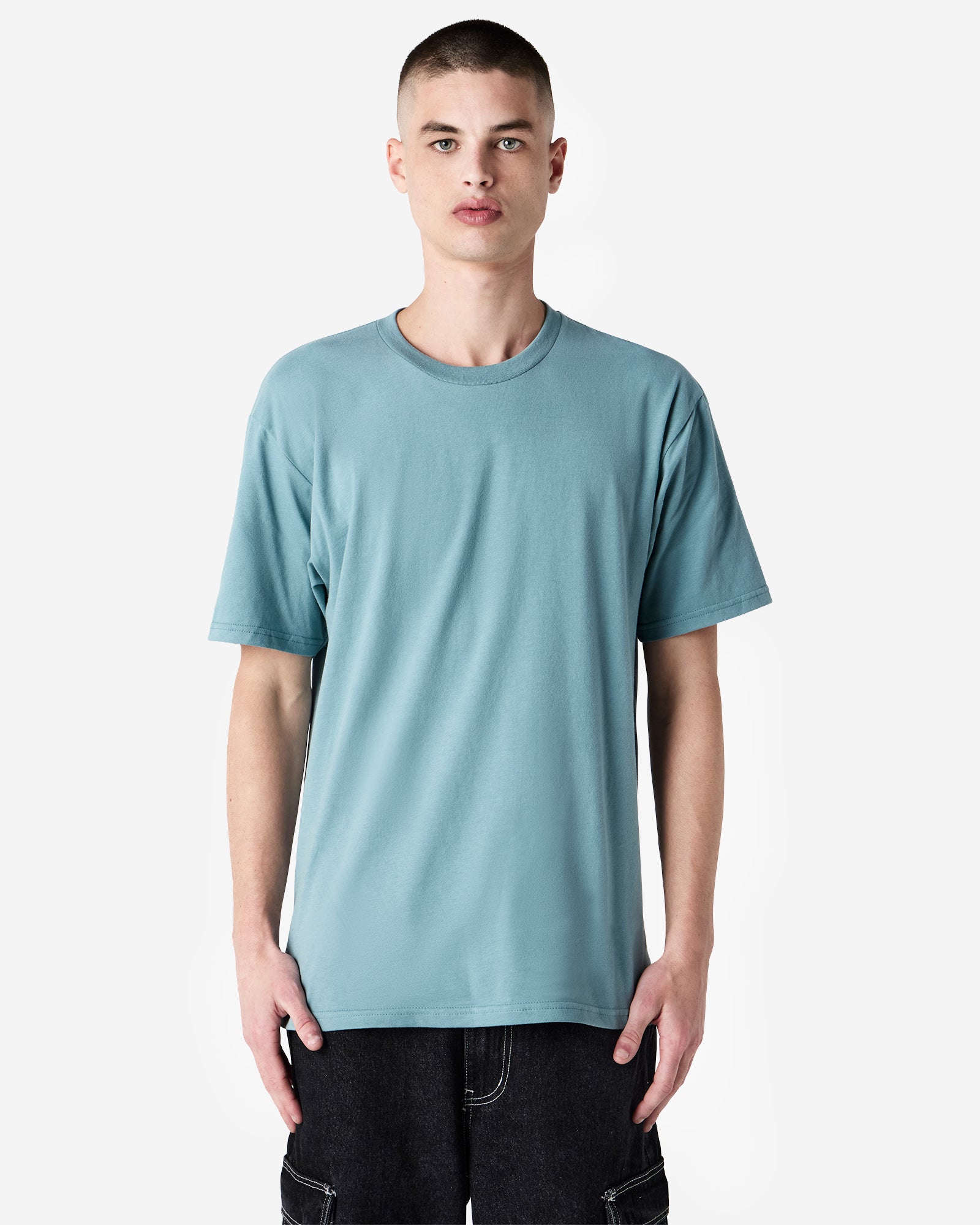 Unisex Relaxed Fit Sueded T-shirt