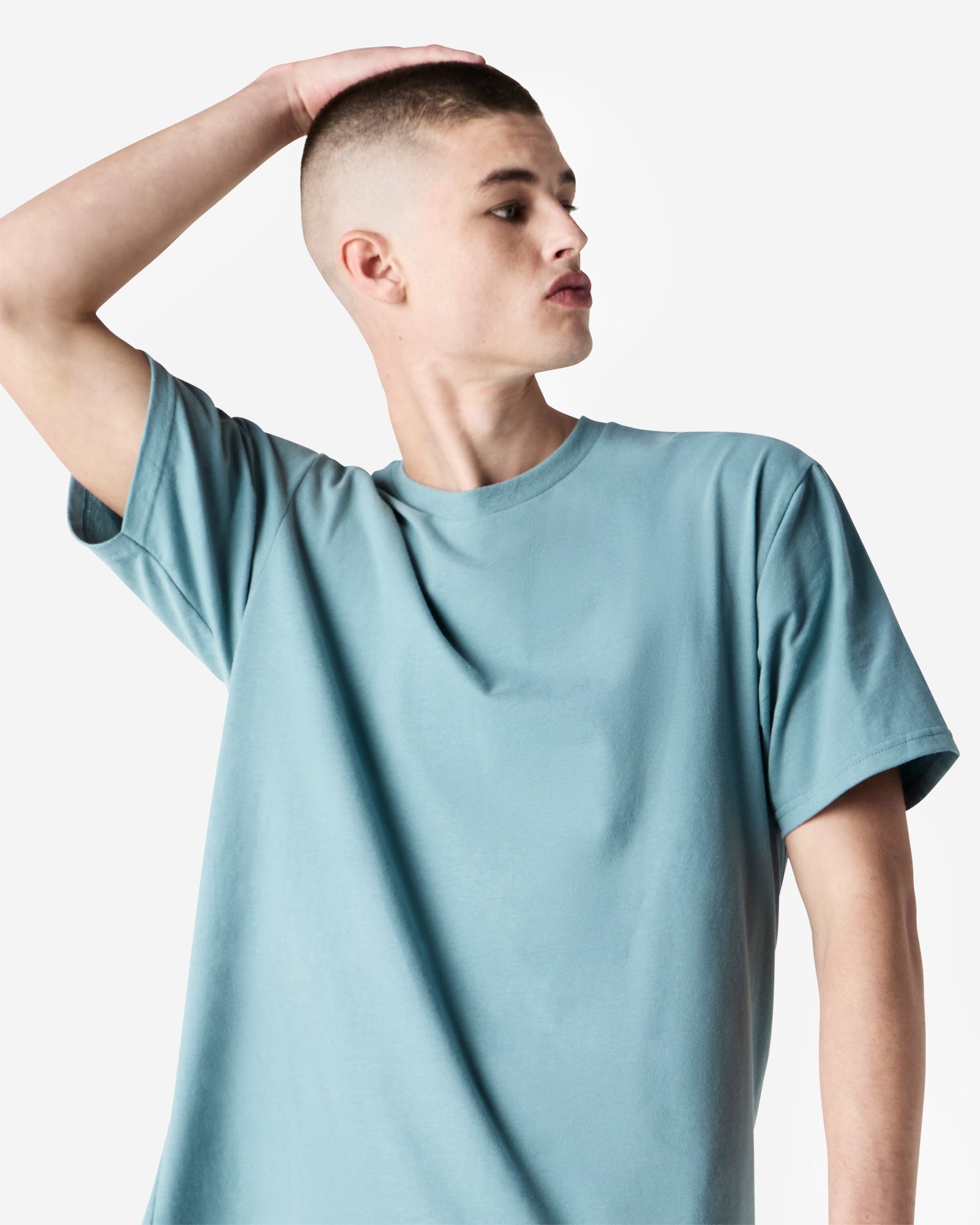 Unisex Relaxed Fit Sueded T-shirt
