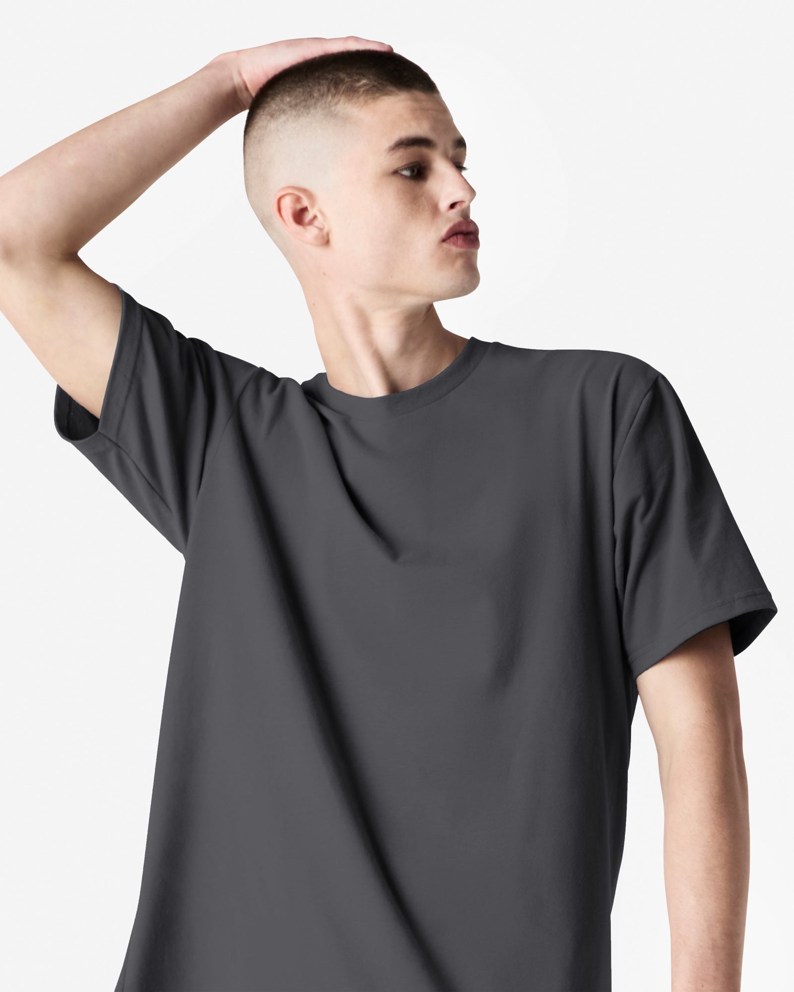 Unisex Relaxed Fit Sueded T-shirt