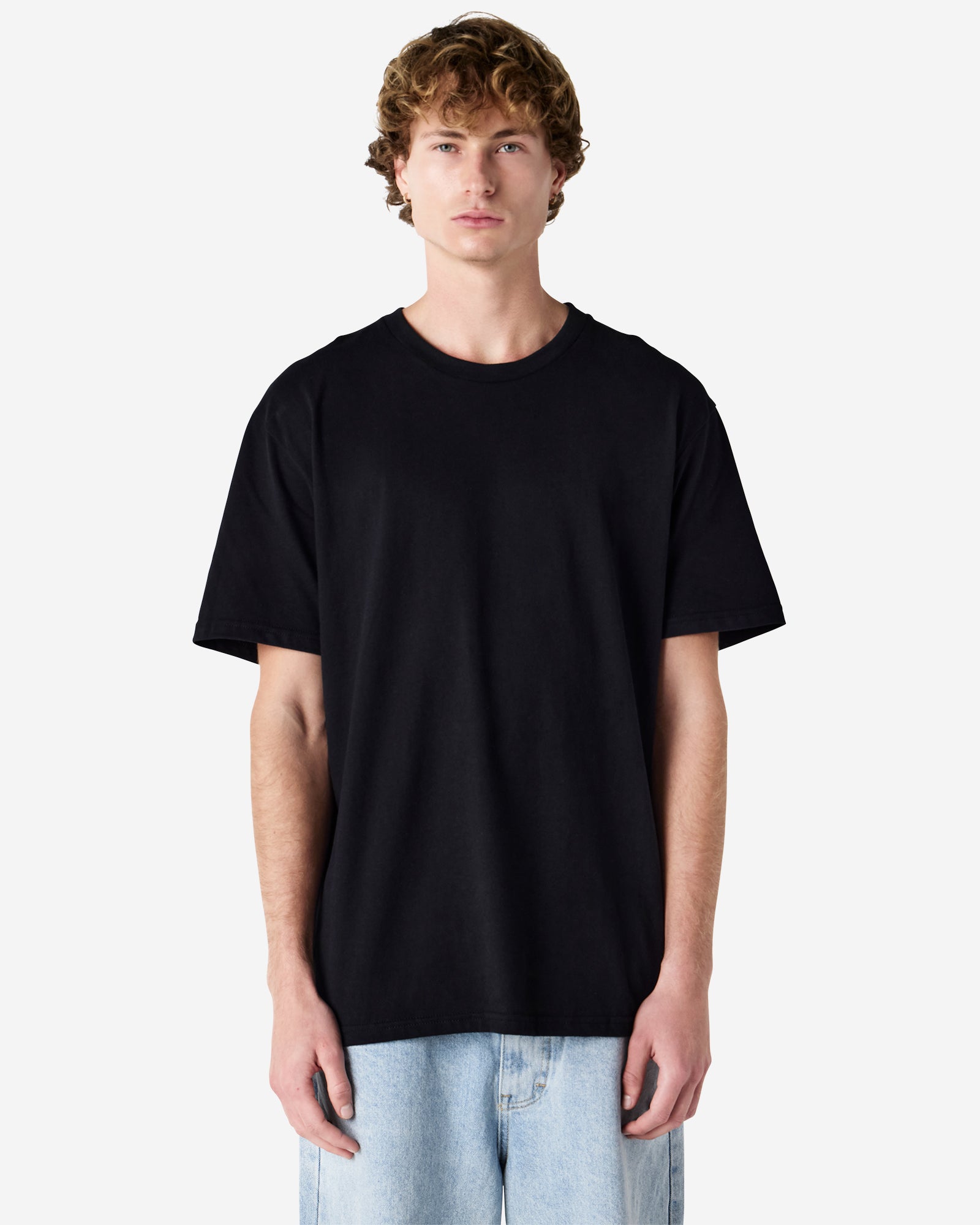 Unisex Relaxed Fit Sueded T-shirt