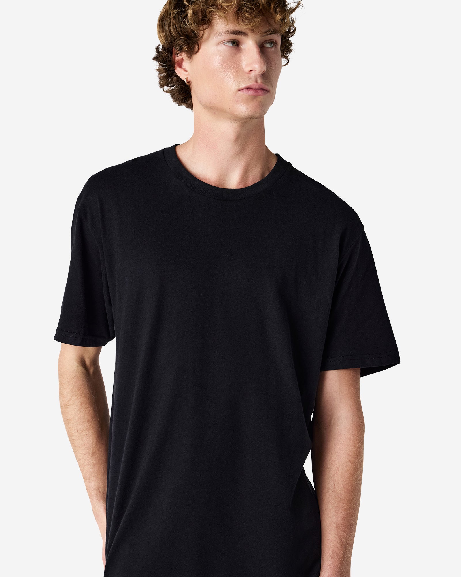 Unisex Relaxed Fit Sueded T-shirt