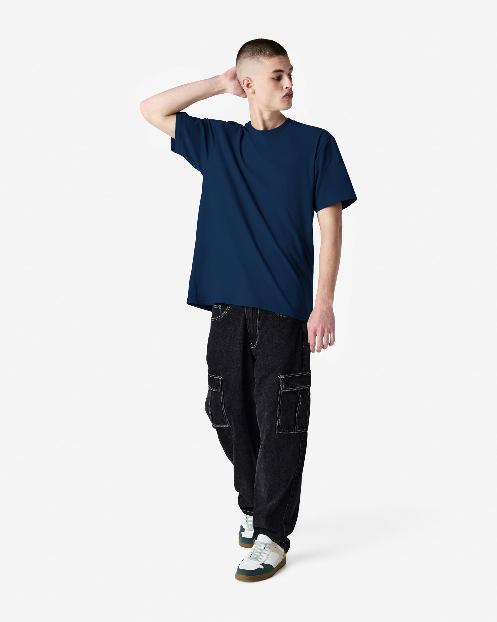 Unisex Relaxed Fit Sueded T-shirt