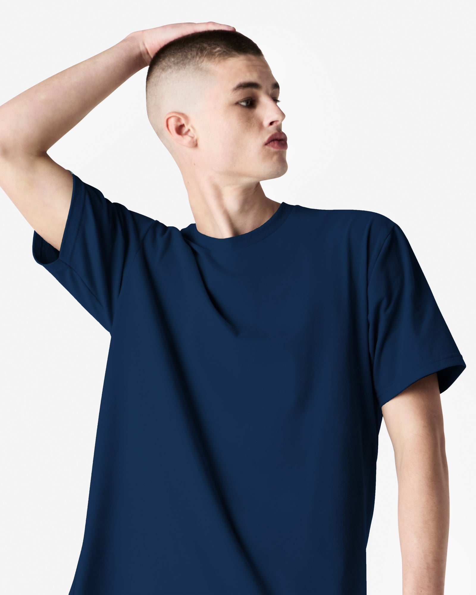 Unisex Relaxed Fit Sueded T-shirt