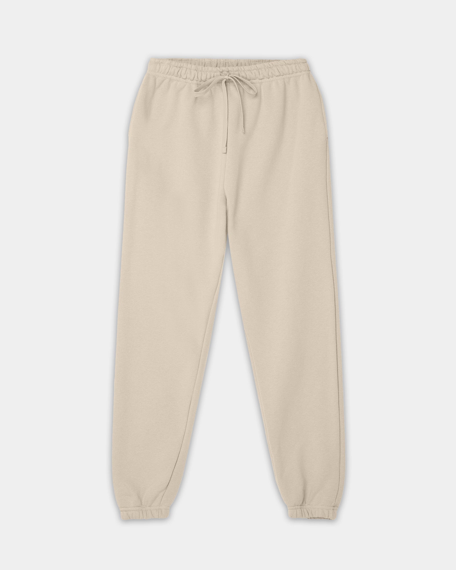 Unisex sweatpants bone colour - Bone