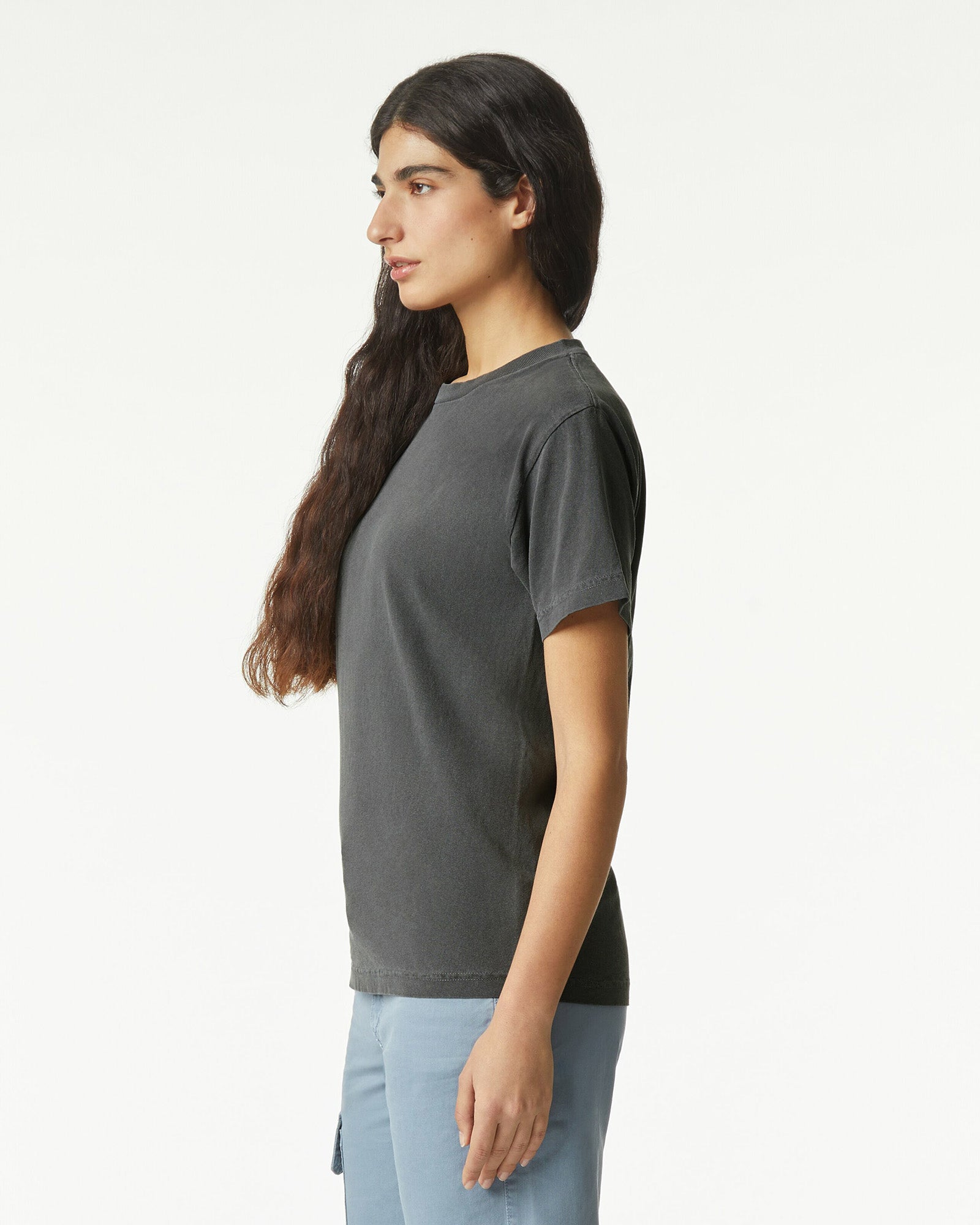 Garment Dyed Heavyweight Unisex T-Shirt - Faded Black