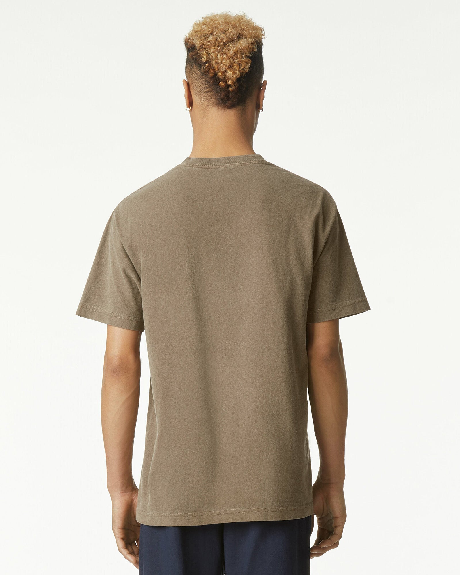 Garment Dyed Heavyweight Unisex T-Shirt - Faded Brown