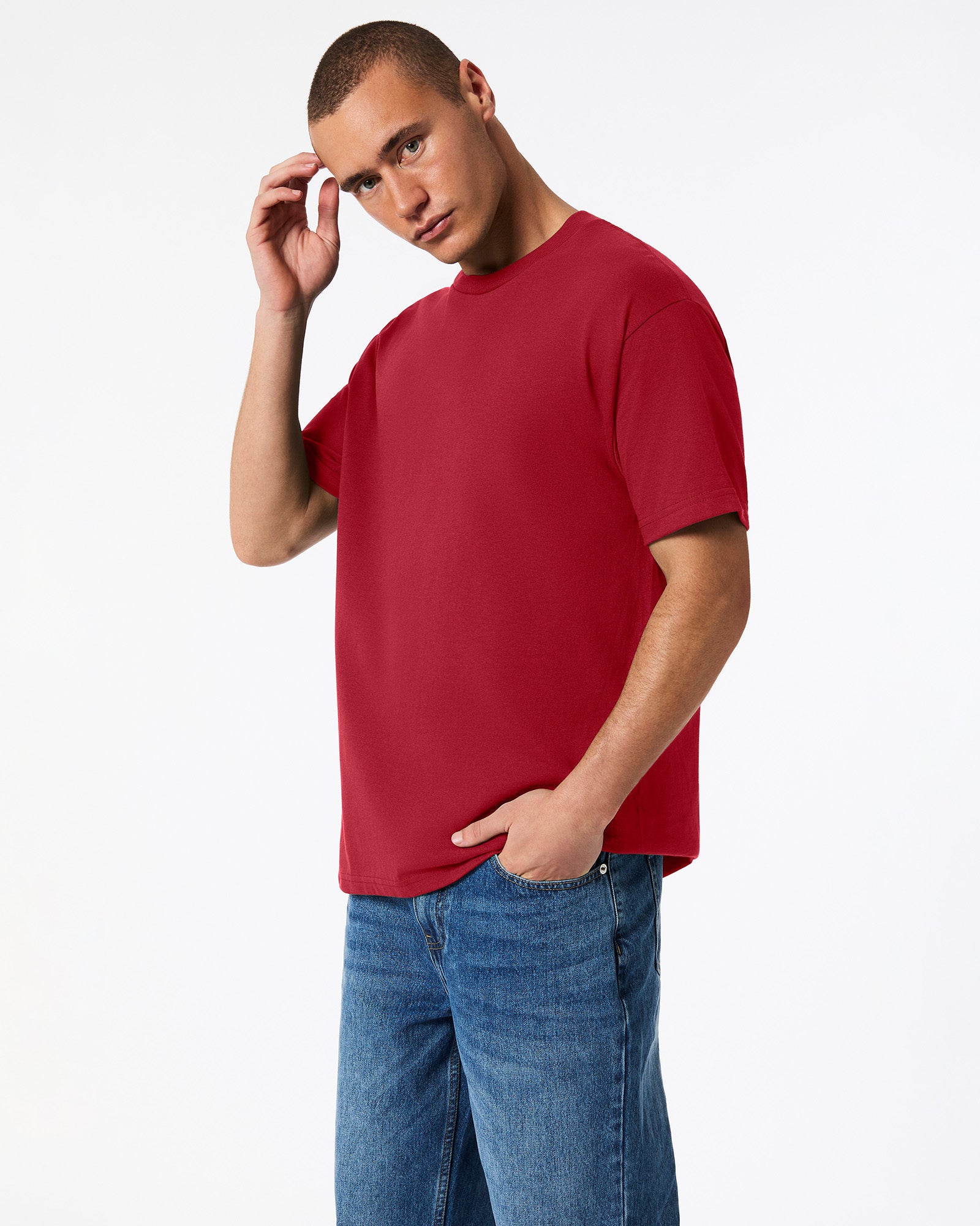 Heavyweight Unisex T-Shirt - Cardinal Red