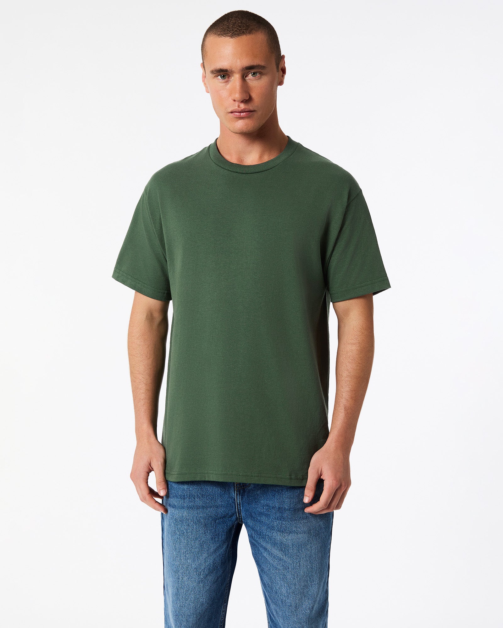 Heavyweight Unisex T-Shirt - Forest Green