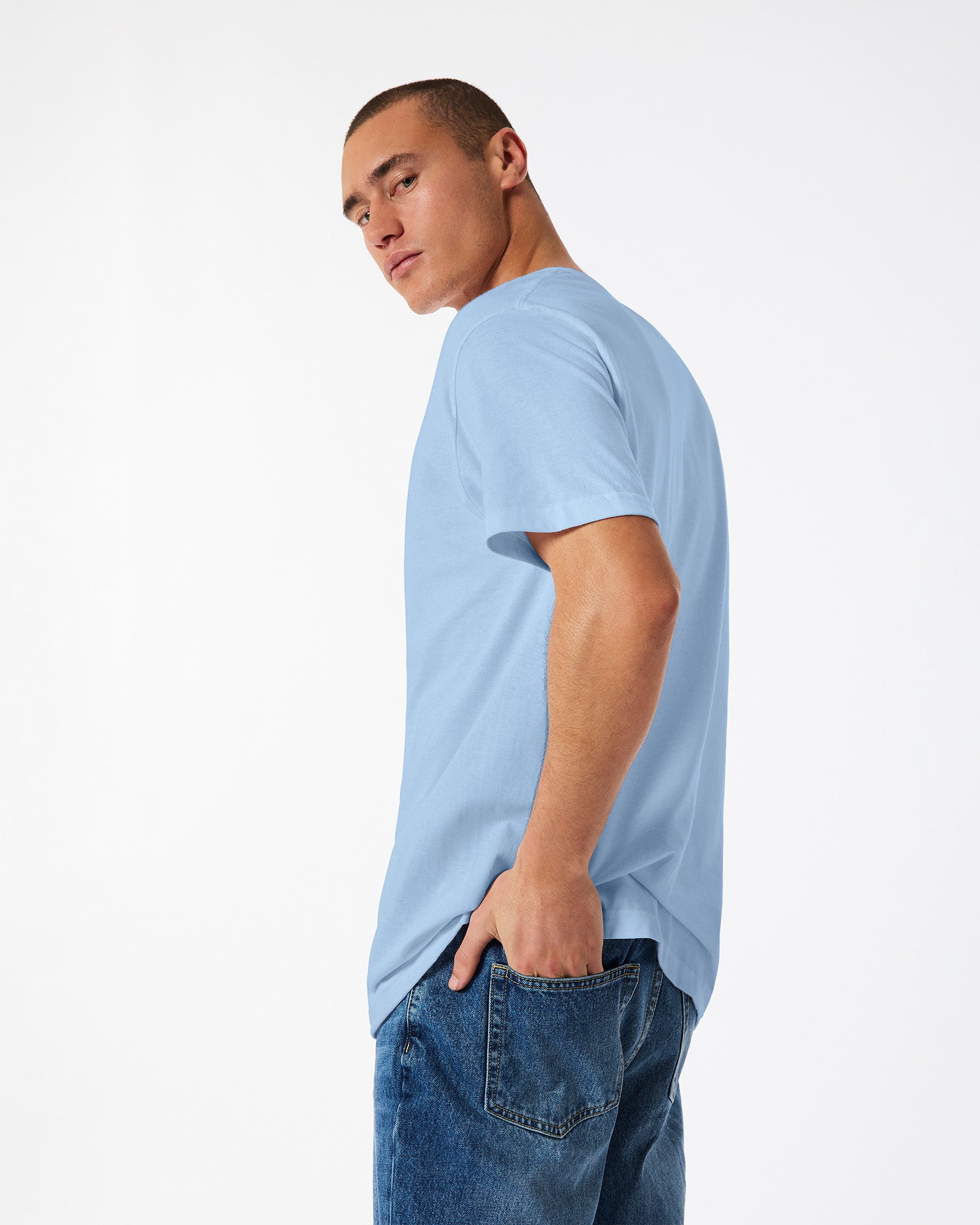 Heavyweight Unisex T-Shirt - Powder Blue