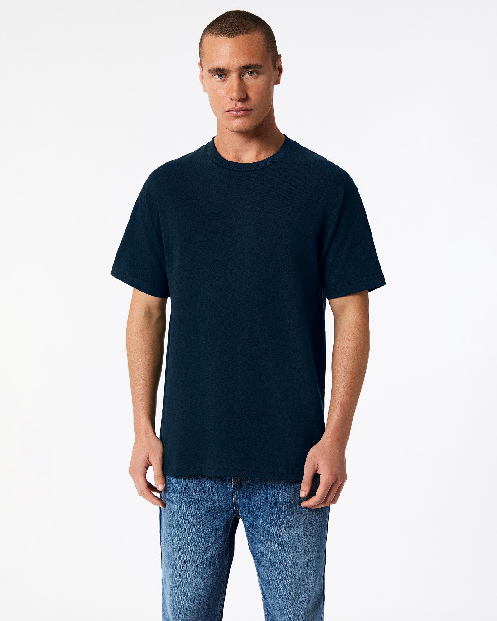 Heavyweight Unisex T-Shirt - True Navy