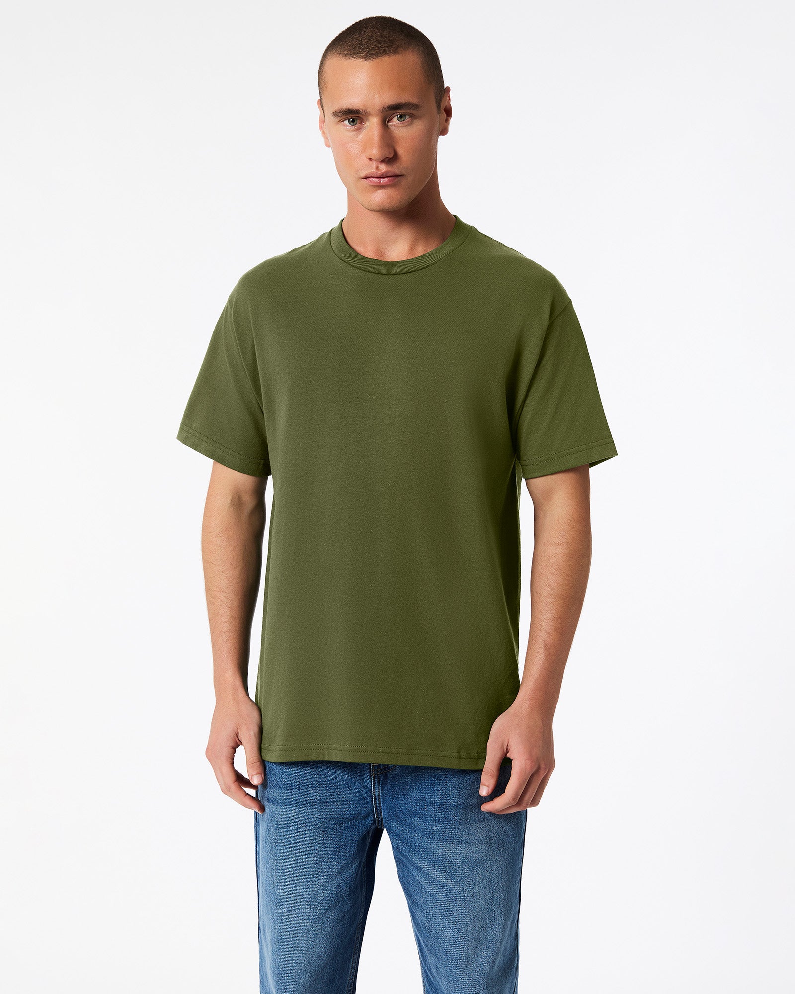 Heavyweight Unisex T-Shirt - Military Green