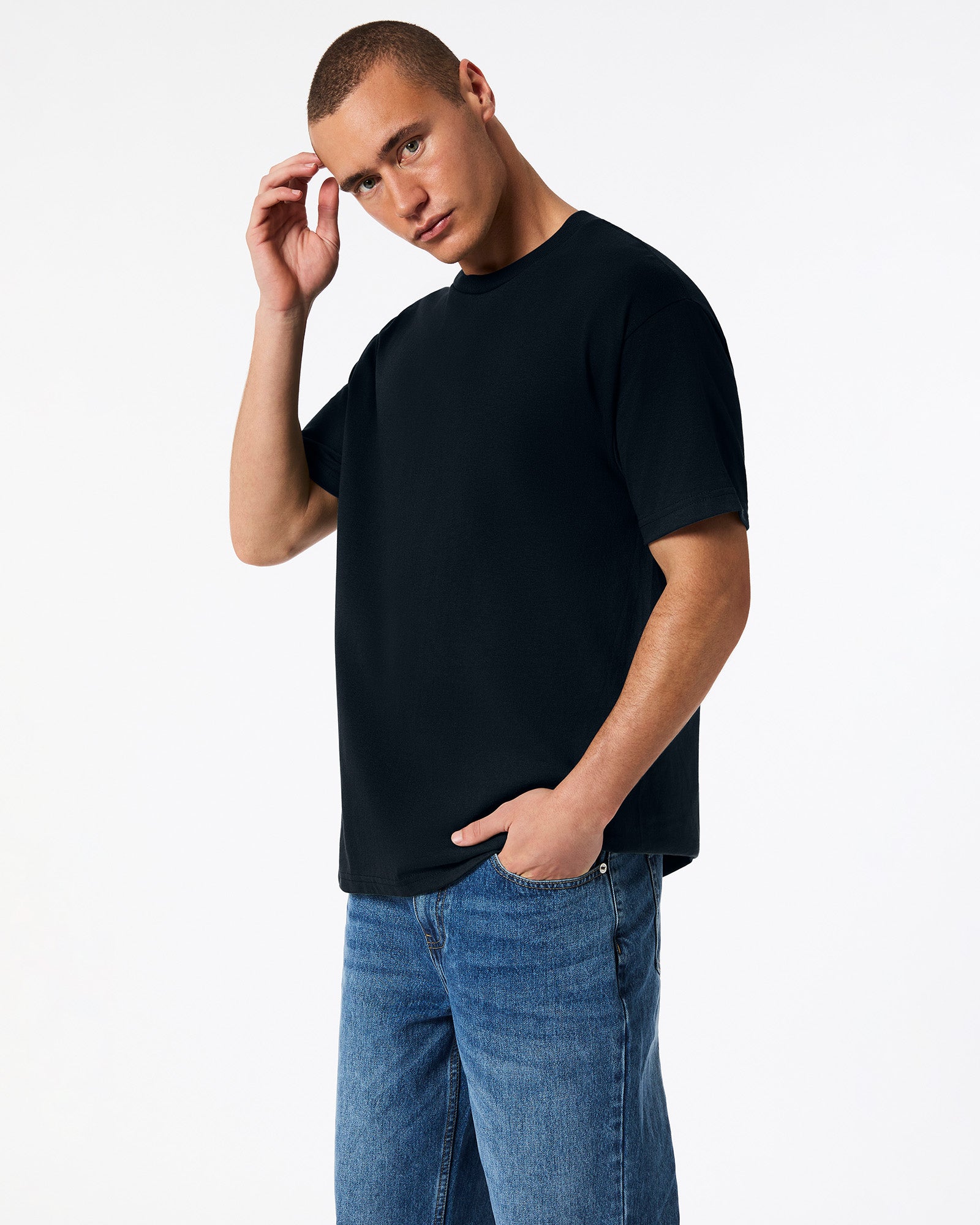 Heavyweight Unisex T-Shirt - Black
