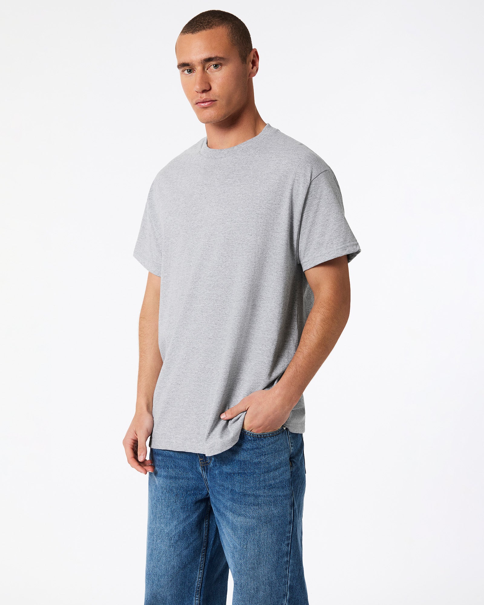 Heavyweight Unisex T-Shirt - Ash