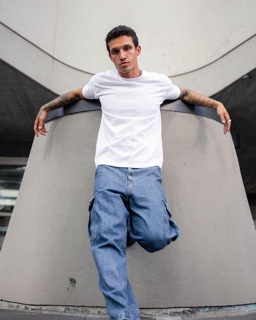 Unisex Heavyweight Short Sleeve Crewneck Tee | Relaxed Fit