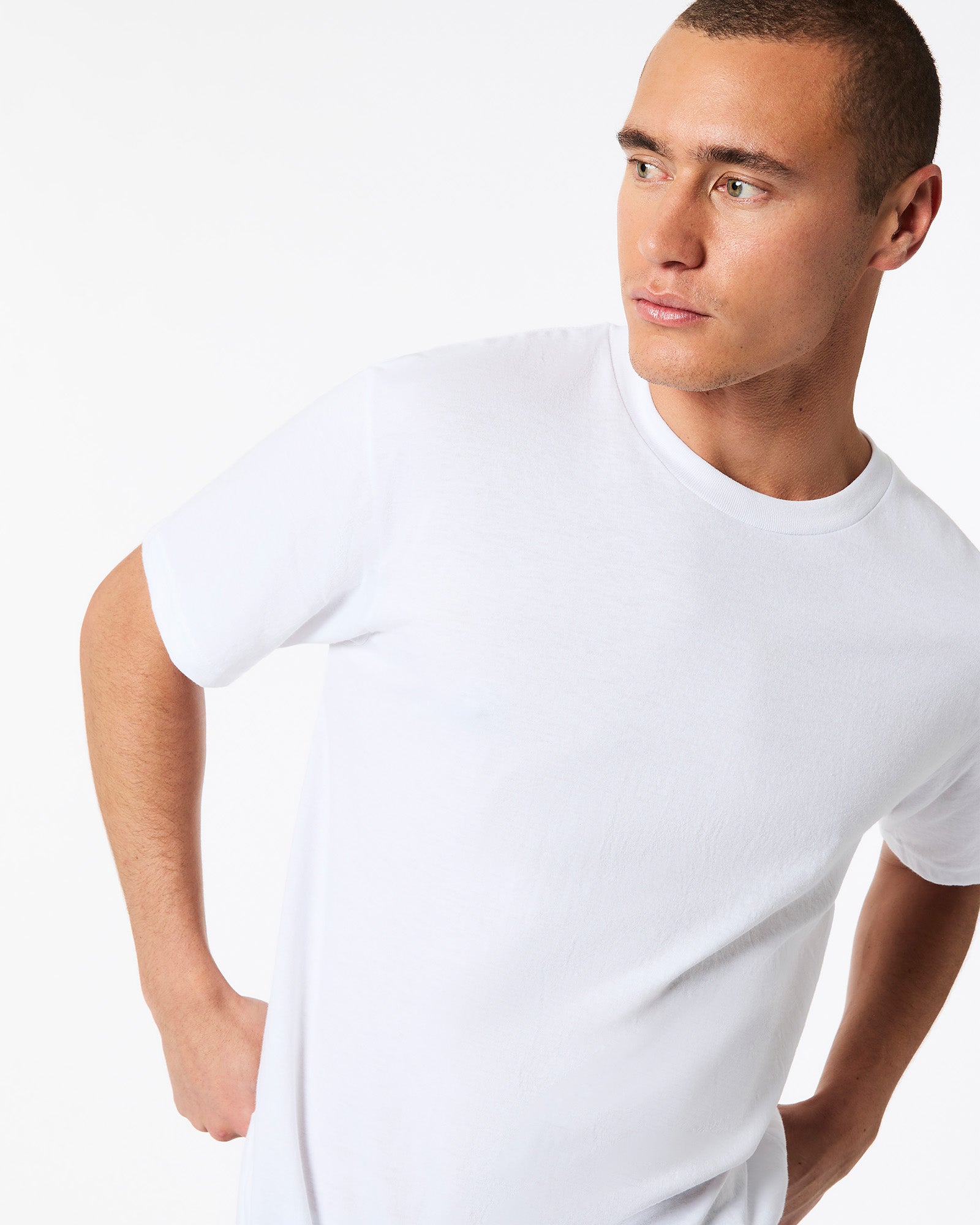 CVC Unisex Short Sleeve T-Shirt - White