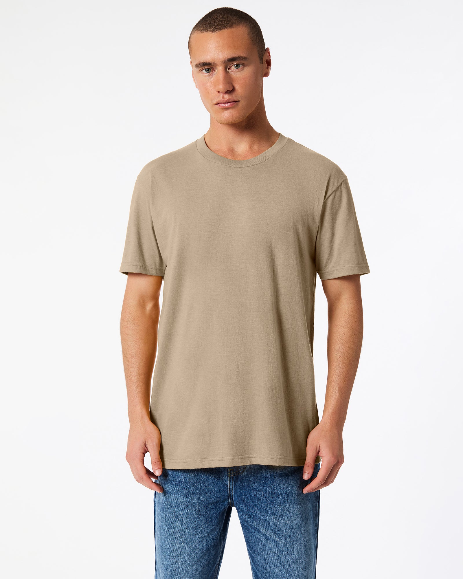 CVC Unisex Short Sleeve T-Shirt - Heather Bone