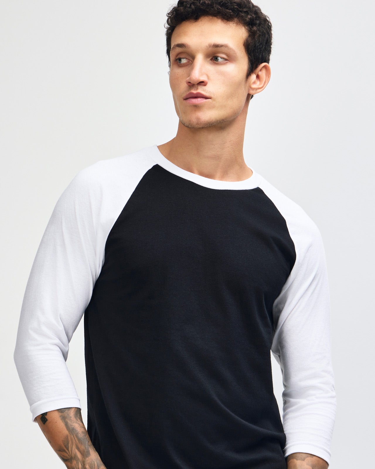Unisex Raglan T-Shirt – 2003 CVC | 3/4 Sleeve | Relaxed Fit