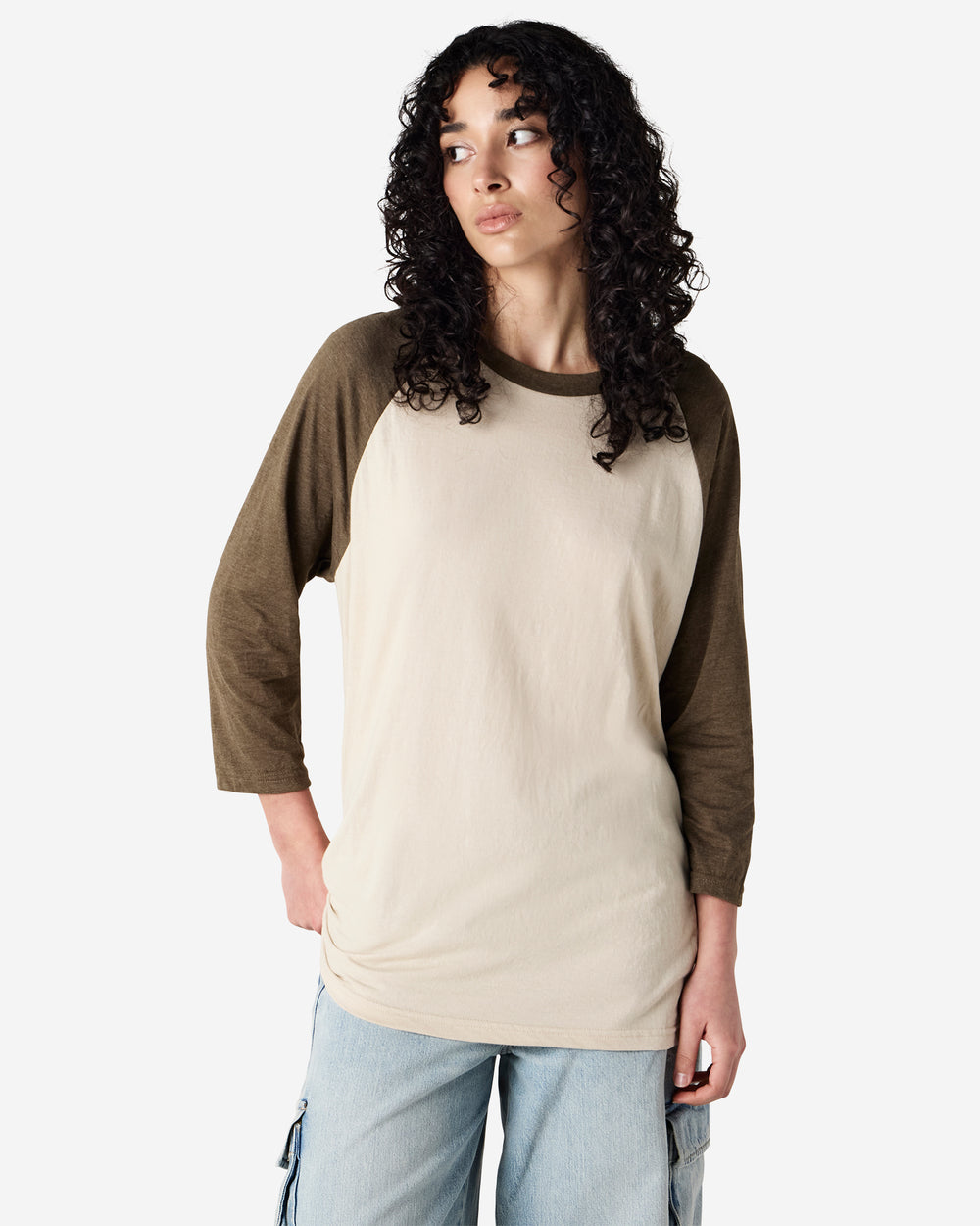 next image of Unisex Raglan T-Shirt