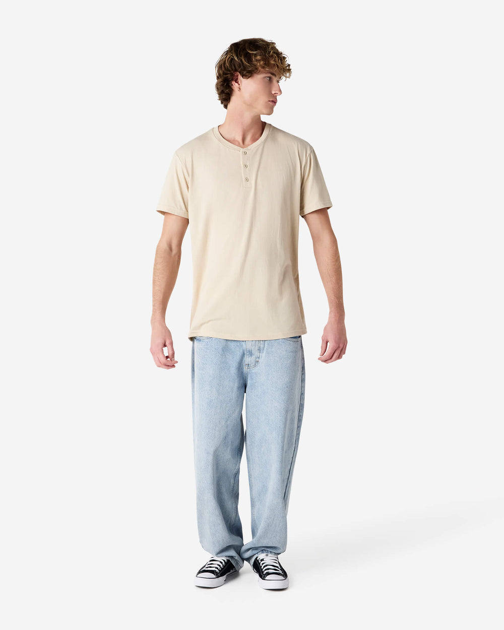 next image of Unisex Henley