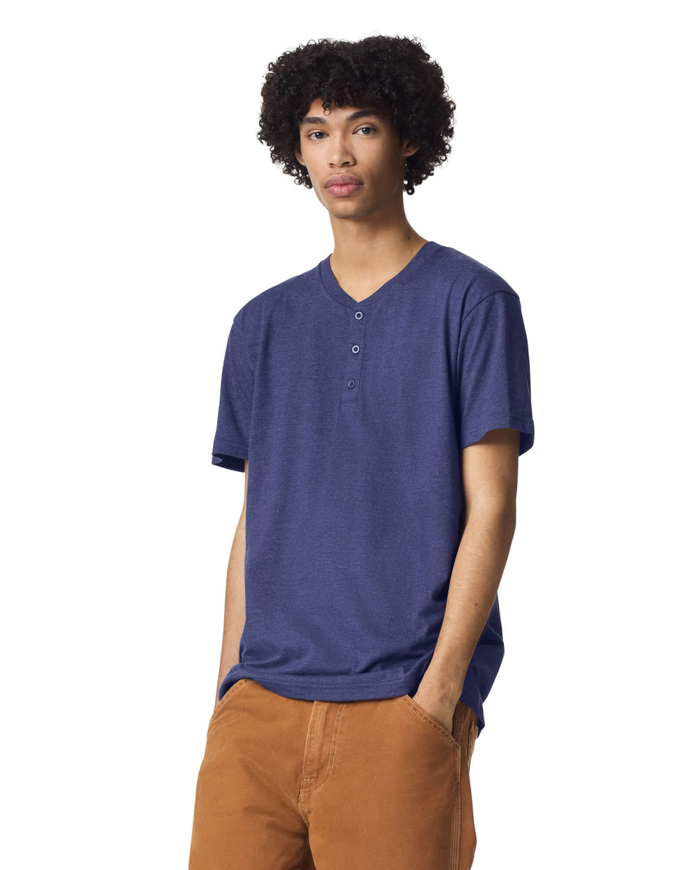 next image of Unisex Henley