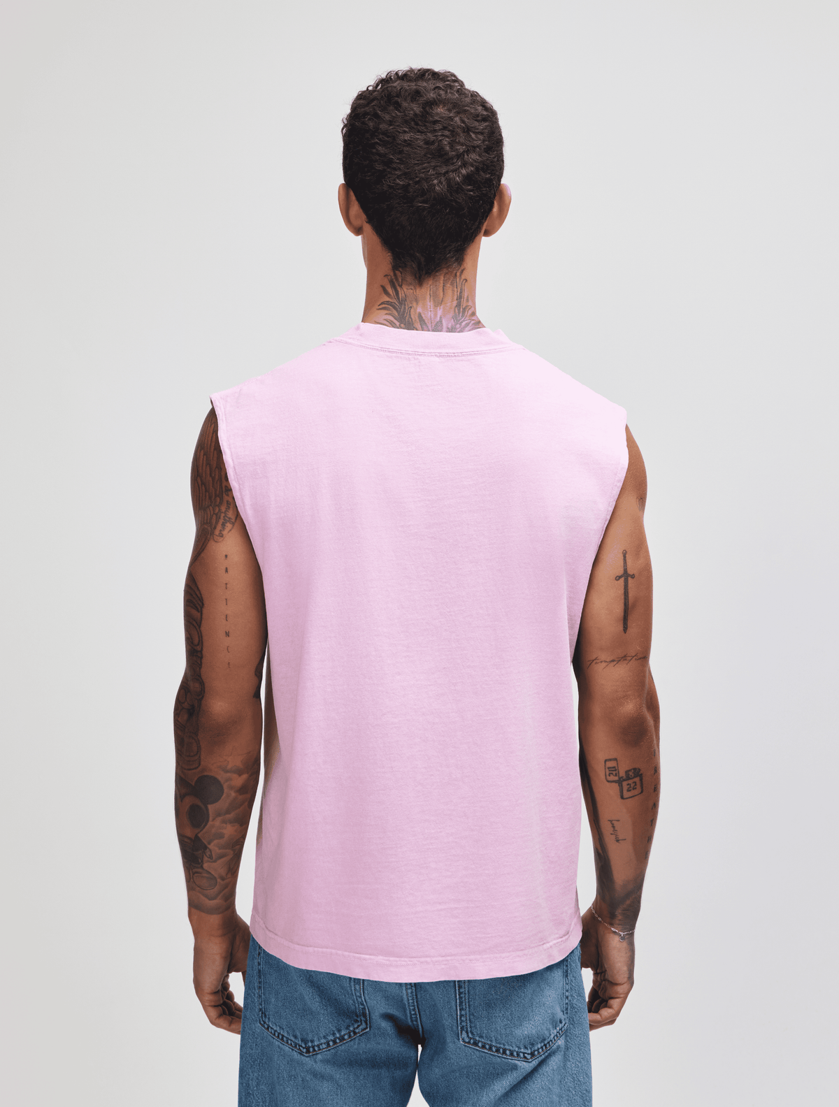 -Faded Powder Pink
