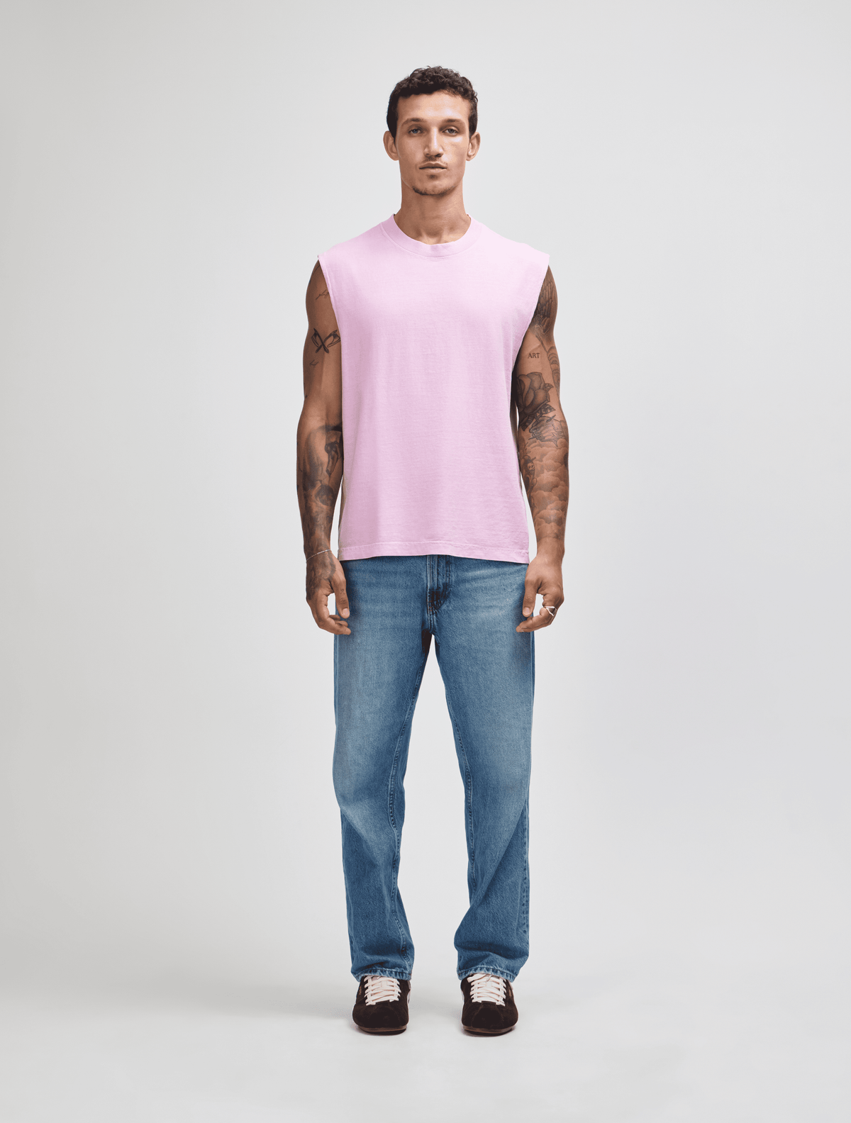 -Faded Powder Pink