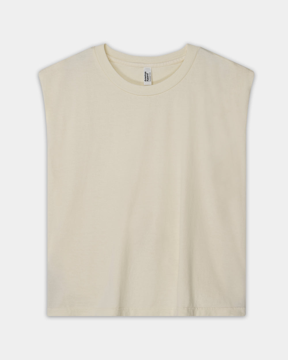 next image of Women's Cropped Garment Dyed Muscle T-Shirt
