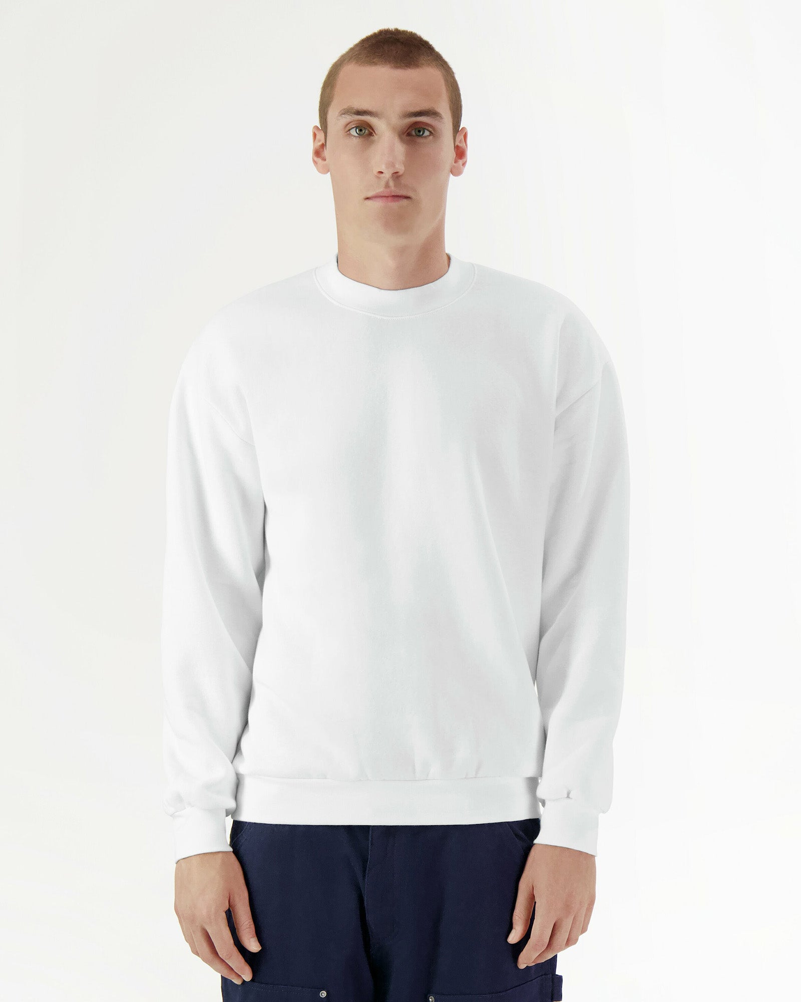 Reflex Unisex Crewneck Sweatshirt - White