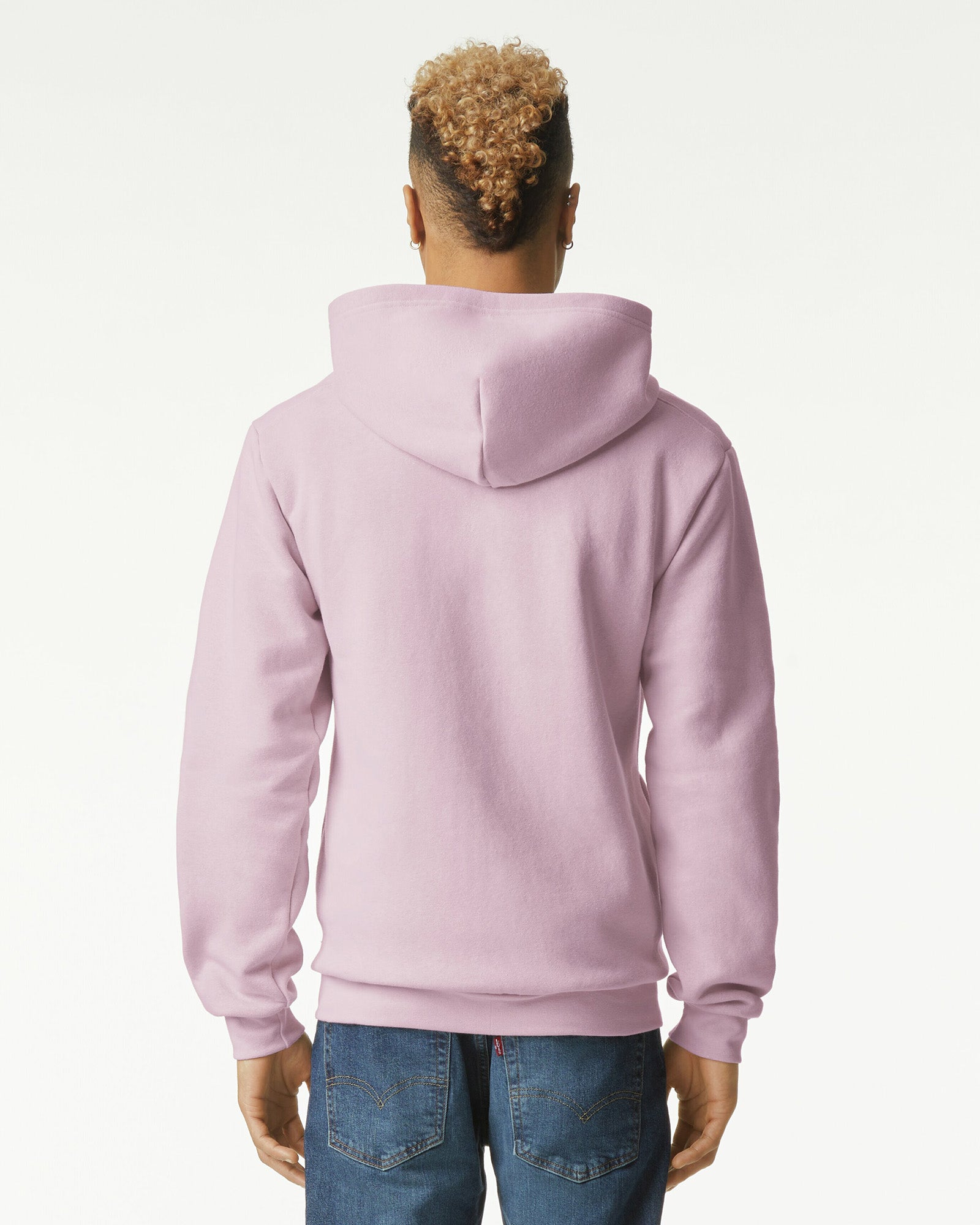 Reflex Full Zip Hooded Unisex Sweatshirt - Blush
