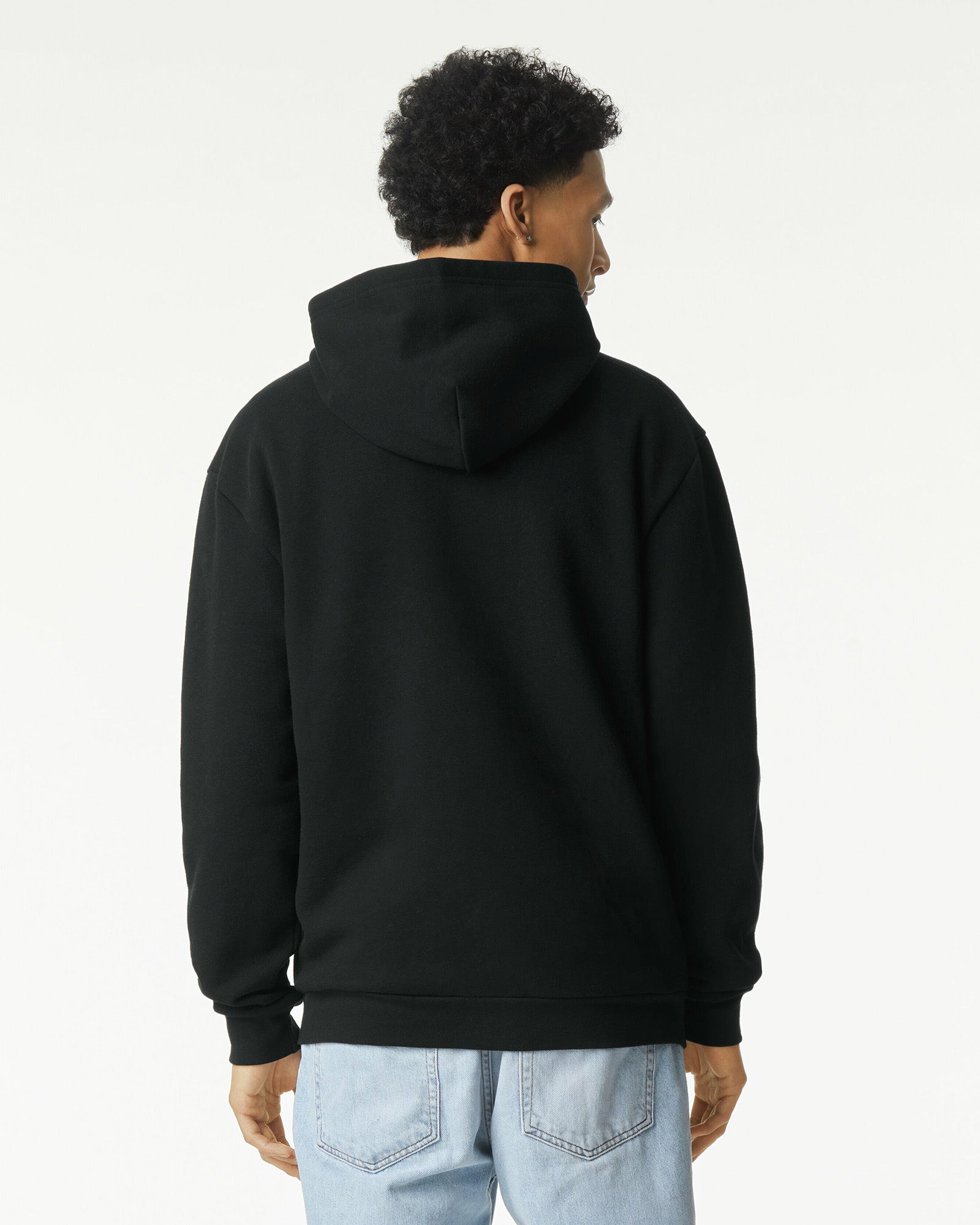 Reflex Full Zip Hooded Unisex Sweatshirt - Black