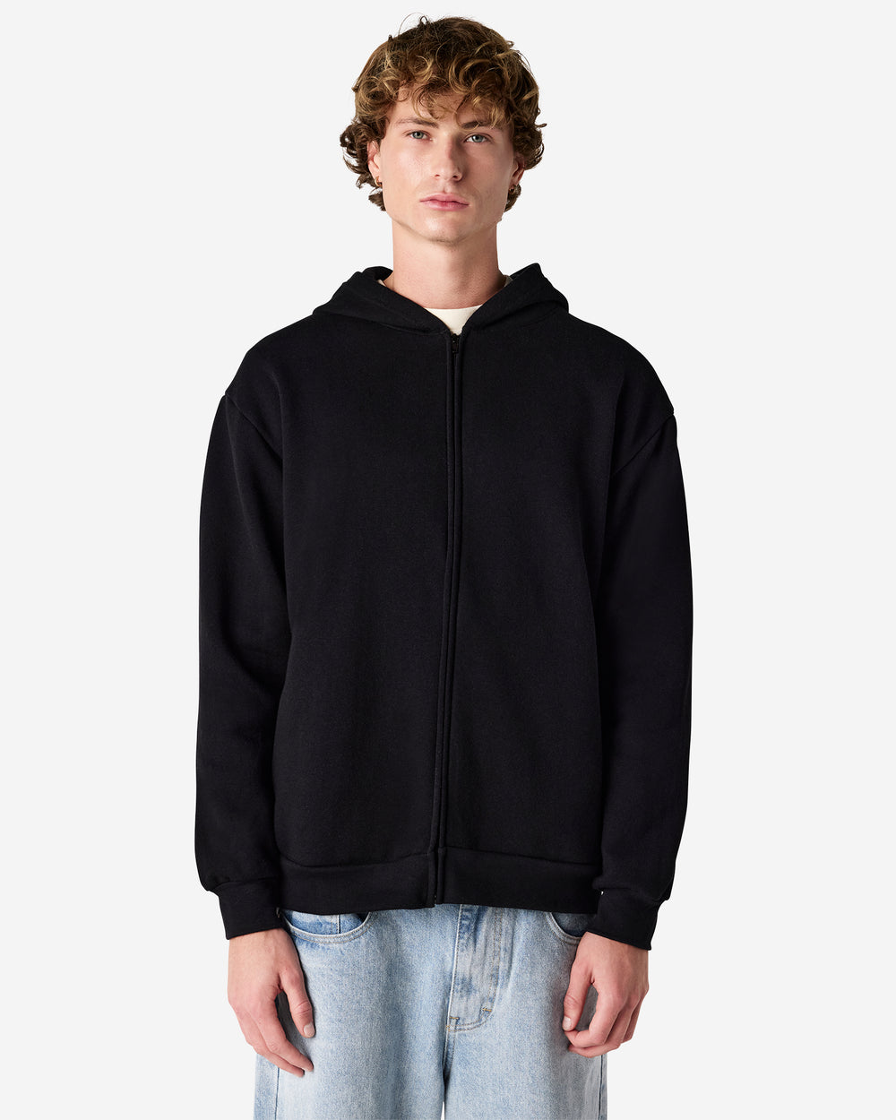 image of Unisex Fleece Zip-Up Hoodie