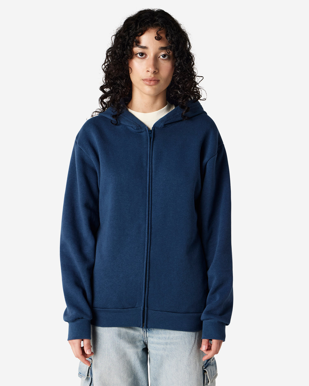 image of Unisex Fleece Zip-Up Hoodie
