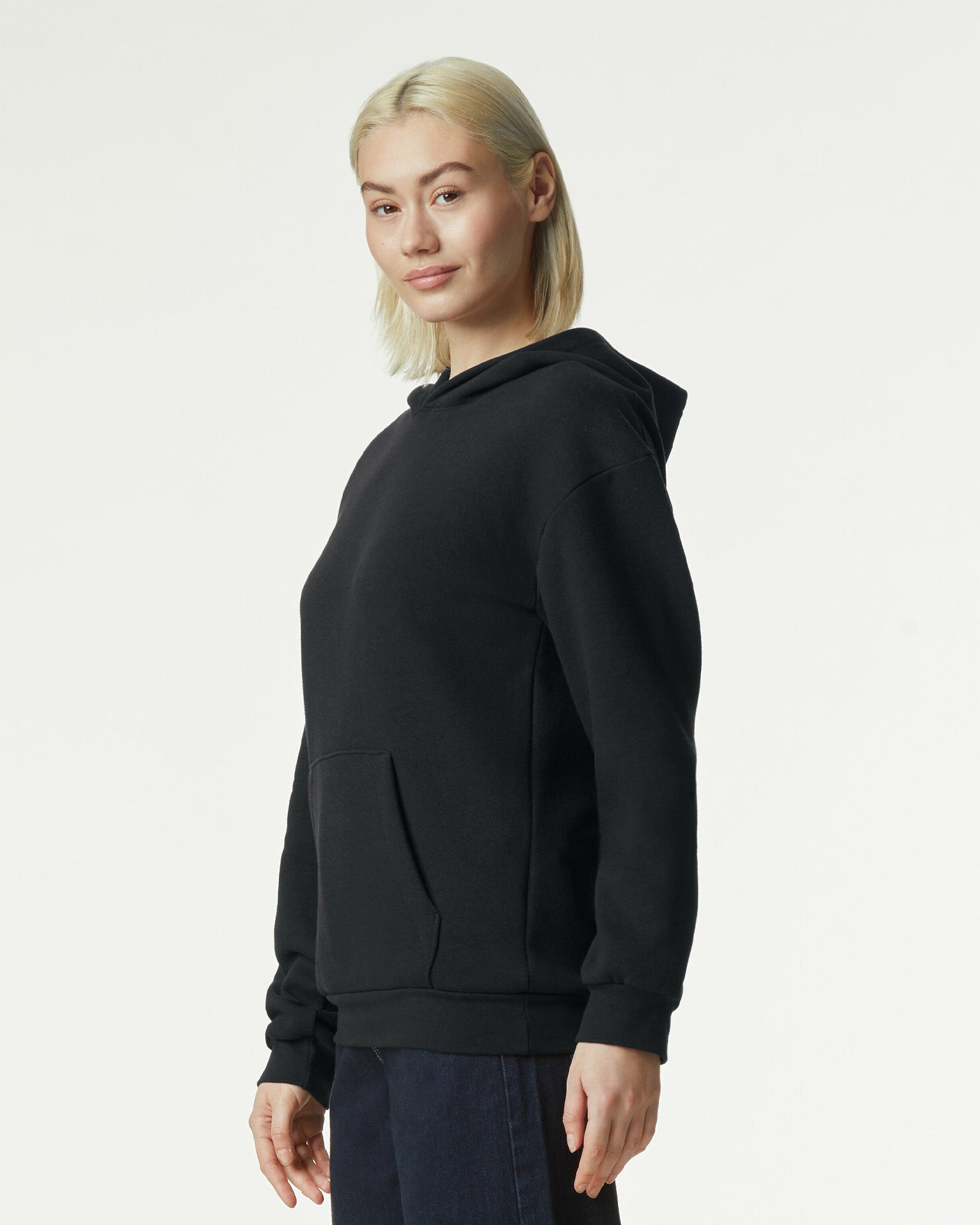 Reflex Unisex Hooded Sweatshirt - Black