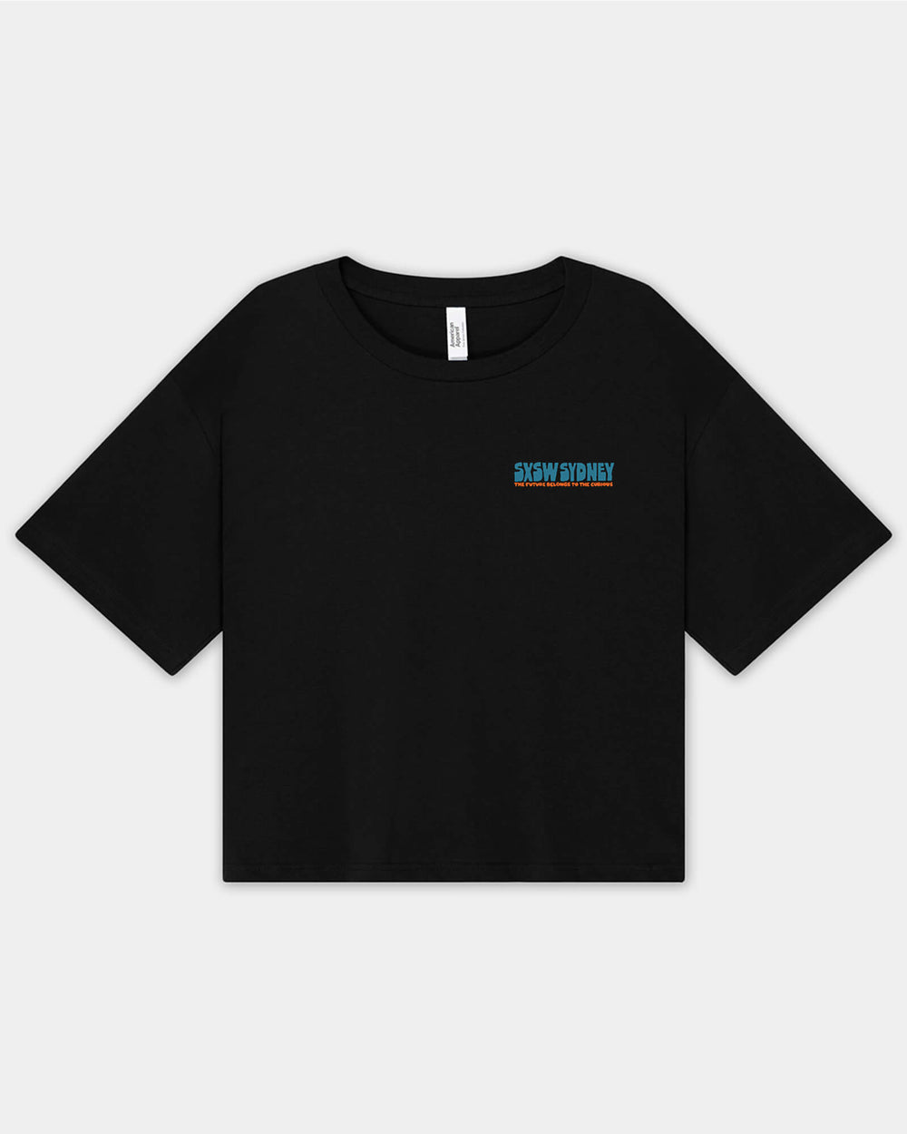 next image of SXSW Sydney The Future Belongs To The Curious Cropped Tee