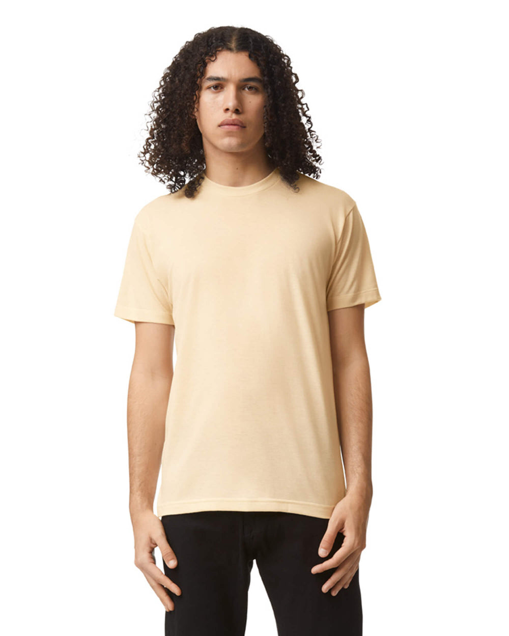 next image of Unisex Tri-Blend Track Shirt